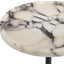 Uttermost Living Brunson Drink Table in White Marble House of Isabella UK