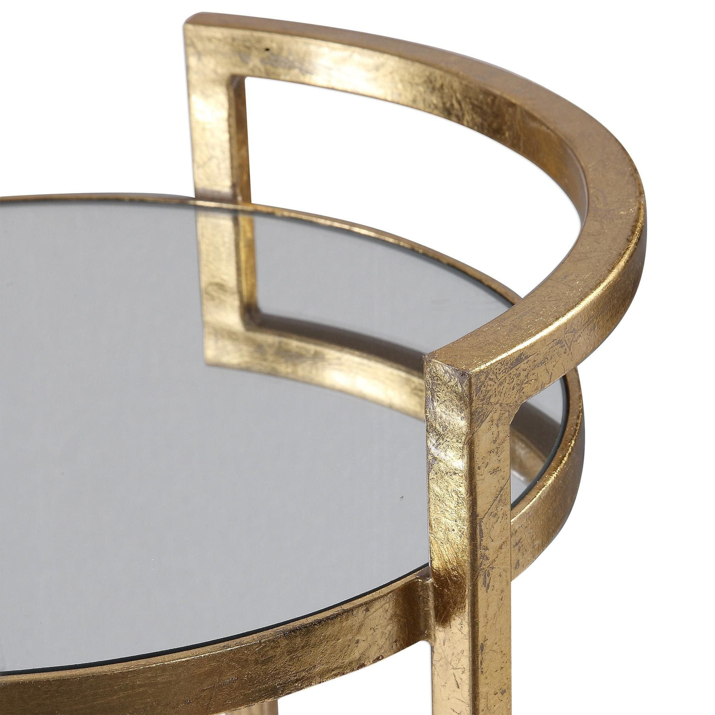 Uttermost Living Cailin Gold Accent Table House of Isabella UK