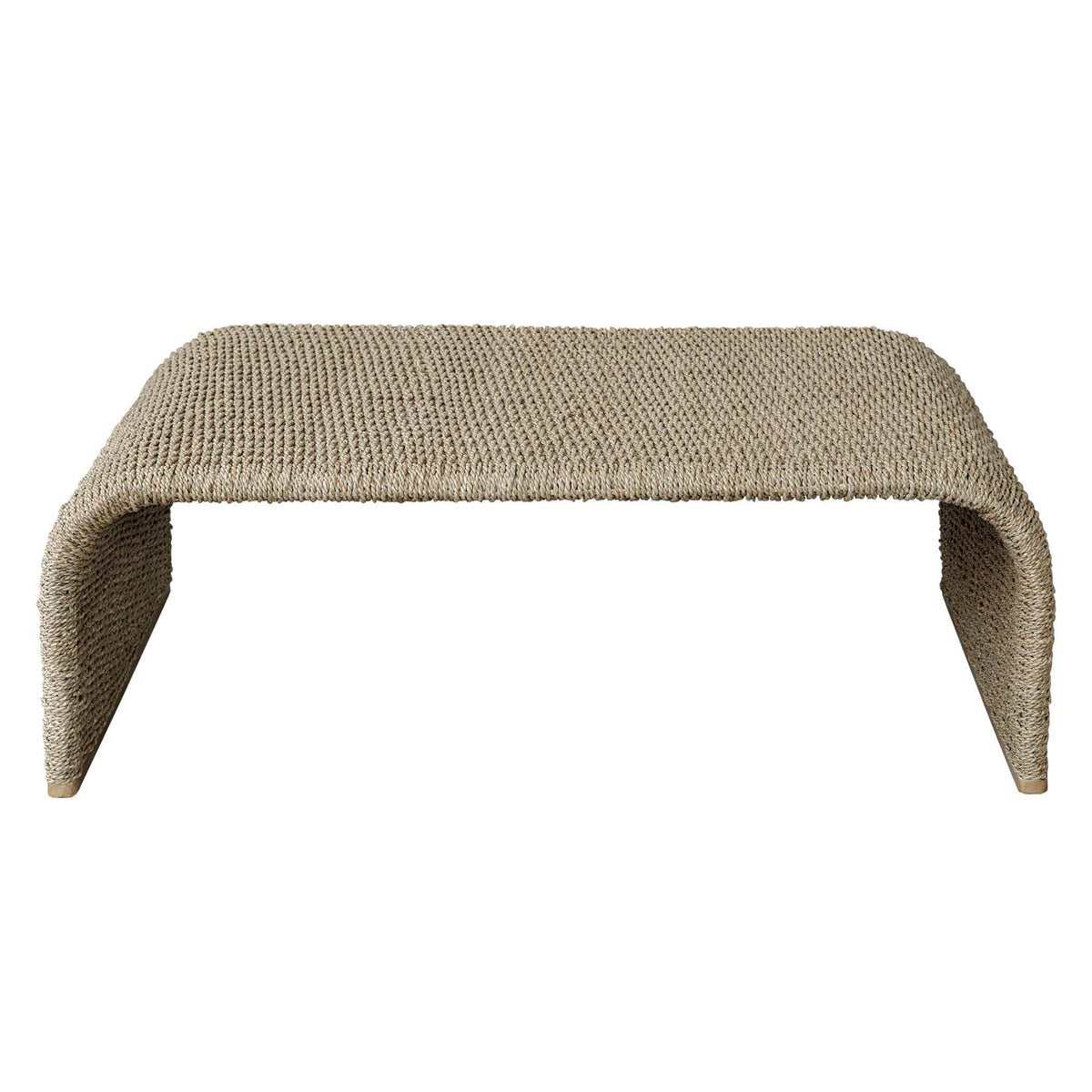 Uttermost Living Calabria Woven Seagrass Coffee Table House of Isabella UK