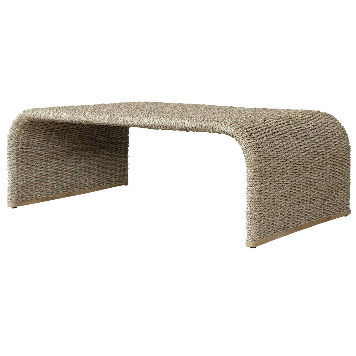 Uttermost Living Calabria Woven Seagrass Coffee Table House of Isabella UK