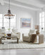 Uttermost Living Calabria Woven Seagrass End Table House of Isabella UK