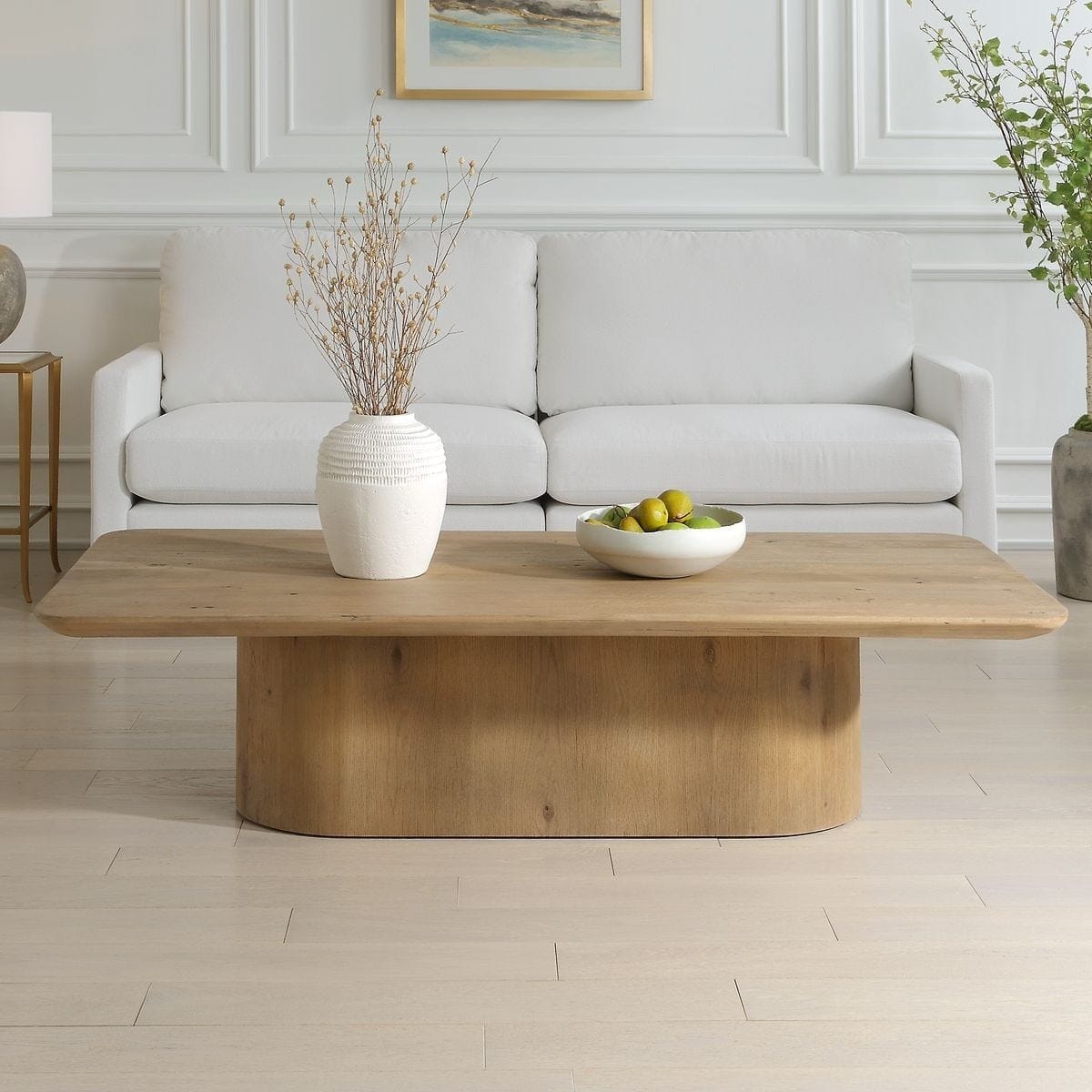 Uttermost Living Camerlin Oak Coffee Table House of Isabella UK