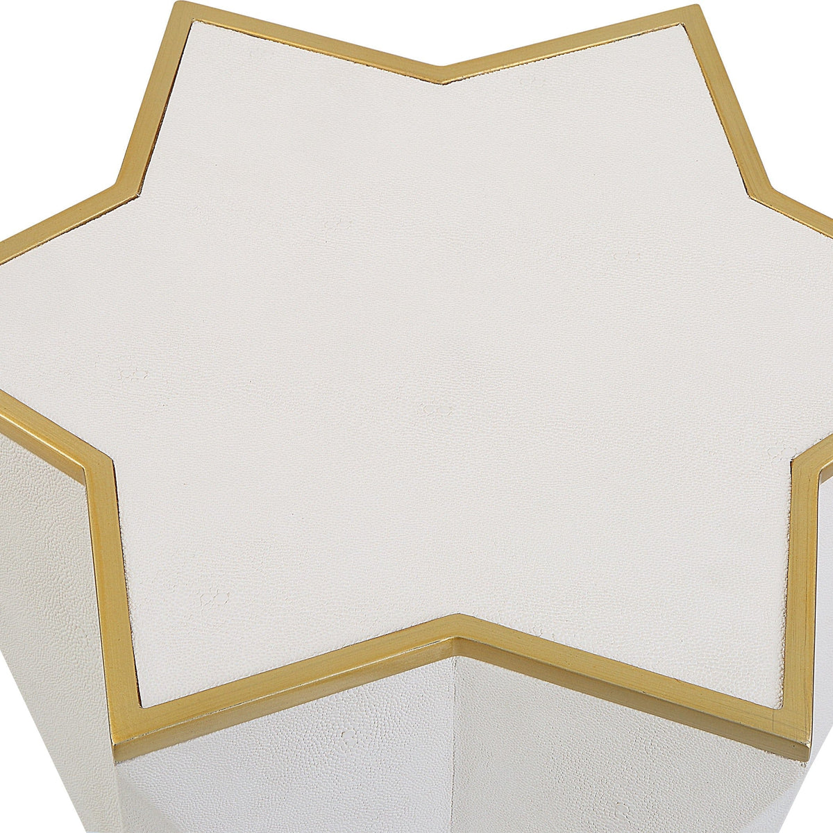 Uttermost Living Capella White Accent Table House of Isabella UK