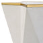 Uttermost Living Capella White Accent Table House of Isabella UK