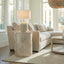 Uttermost Living Cassandra Gold Drum Side Table House of Isabella UK