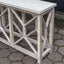 Uttermost Living Catali Ivory Stone Console Table House of Isabella UK
