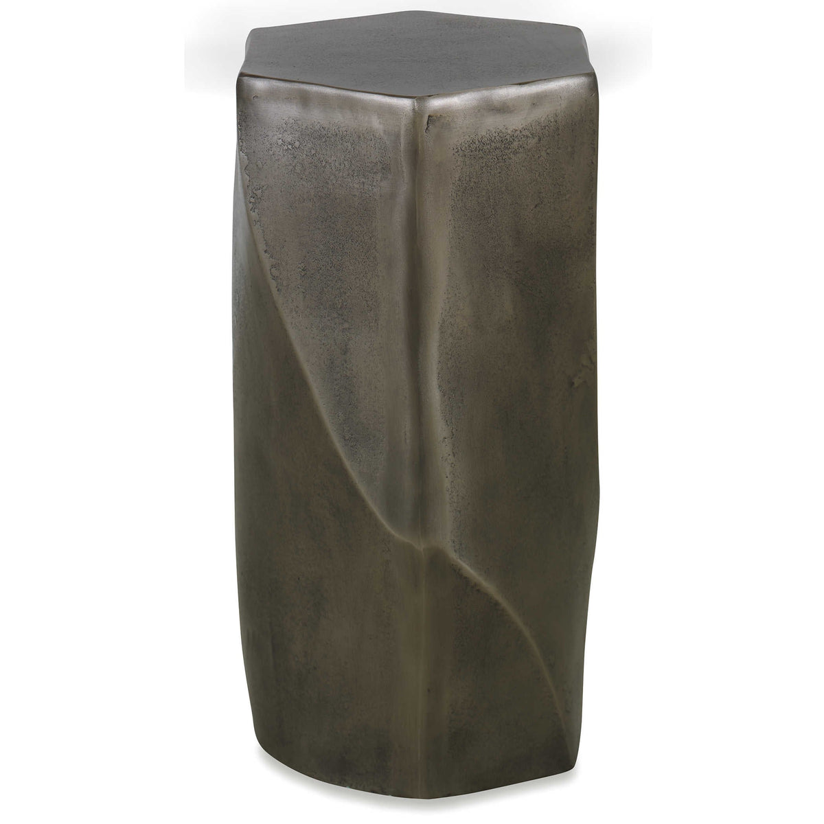 Uttermost Living Cathenna Accent Table - Antiqued Nickel House of Isabella UK