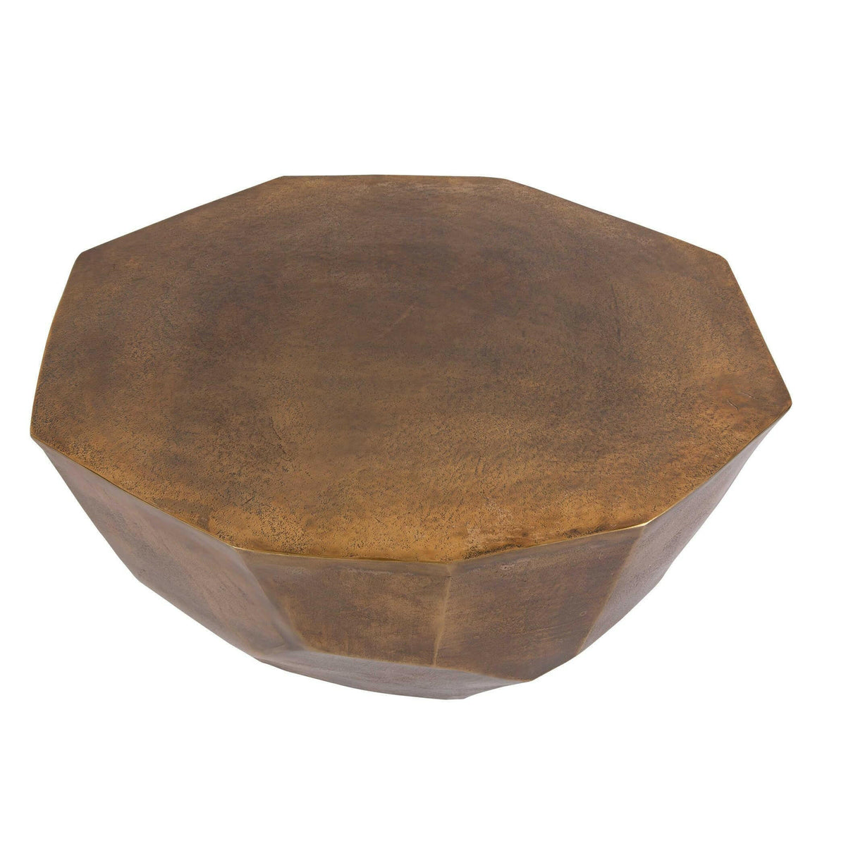 Cathenna Coffee Table - Brass Medium.