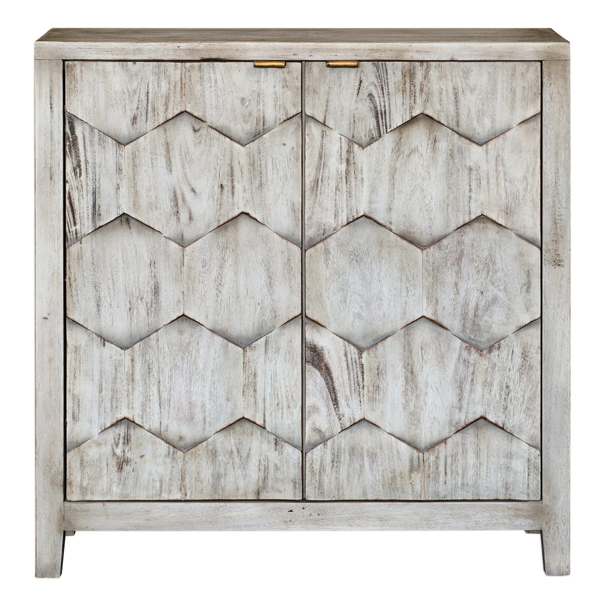 Uttermost Living Catori Smoked Ivory Console Cabinet House of Isabella UK