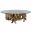 Uttermost Living Center Root Coffee Table - Round, 56 Glass 2 CARTONS House of Isabella UK