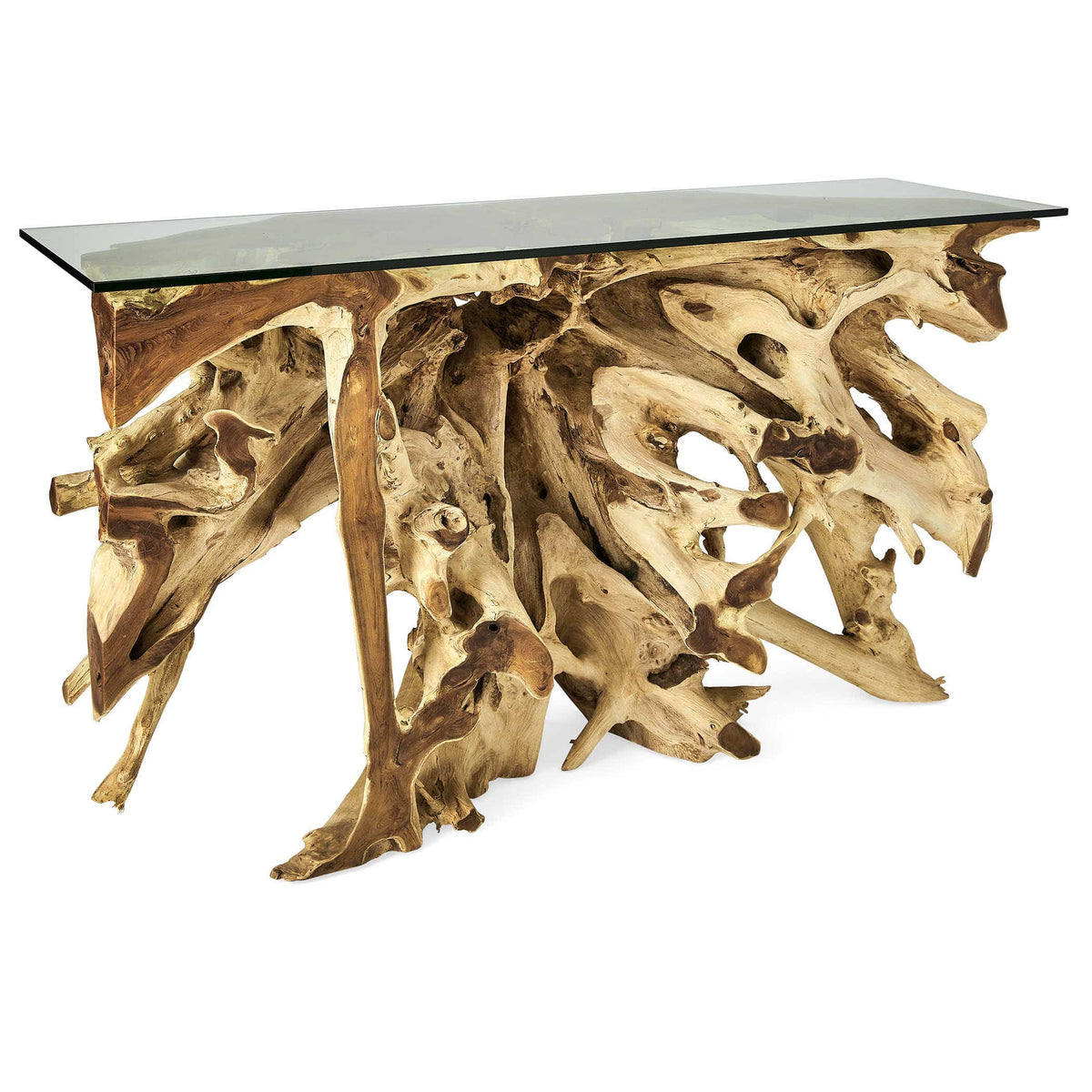 Uttermost Living Center Root Console Table - 58x17 House of Isabella UK