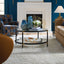 Uttermost Living Chadid Round Coffee Table in Glass House of Isabella UK