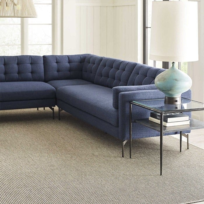 Uttermost Living Chain Mail Rug in Sea Grey - 243 x 305cm House of Isabella UK
