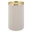 Uttermost Living Circuit Brass & White Accent Table House of Isabella UK