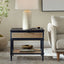 Uttermost Living Coast Black Rattan Side Table House of Isabella UK