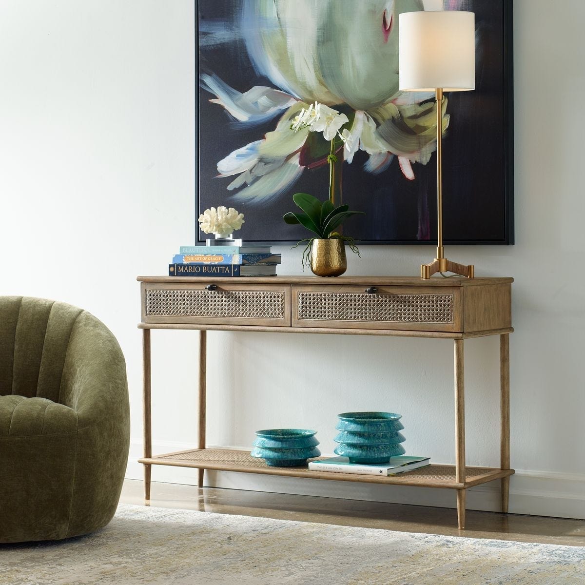 Uttermost Living Coast Console Table House of Isabella UK