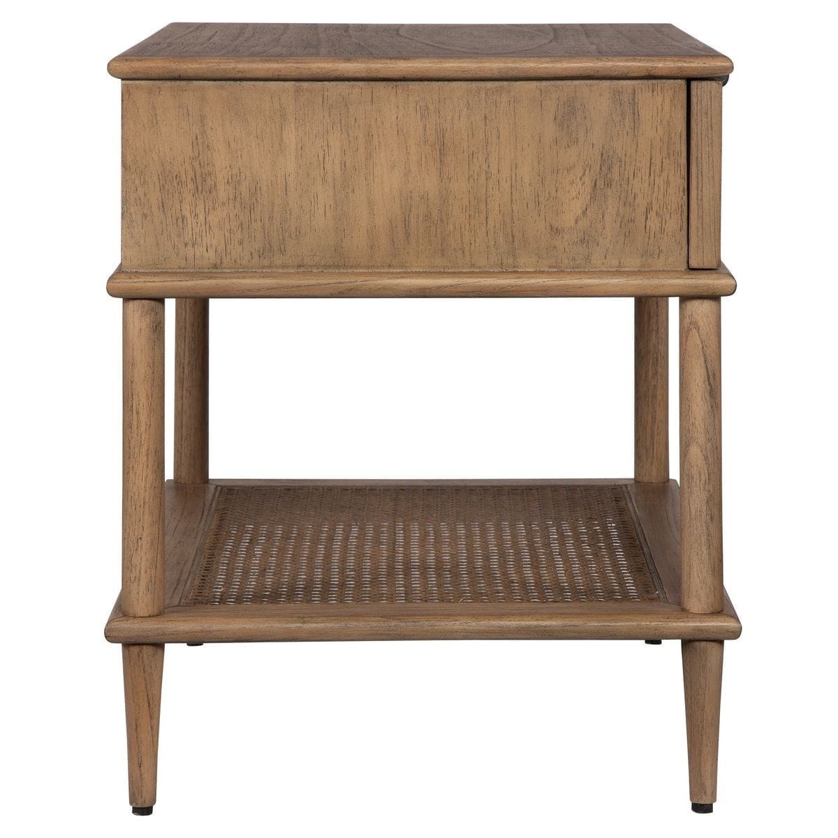 Uttermost Living Coast Natural Rattan Side Table House of Isabella UK