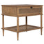 Uttermost Living Coast Natural Rattan Side Table House of Isabella UK