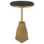 Uttermost Living Comet Geometric Bronze Accent Table House of Isabella UK