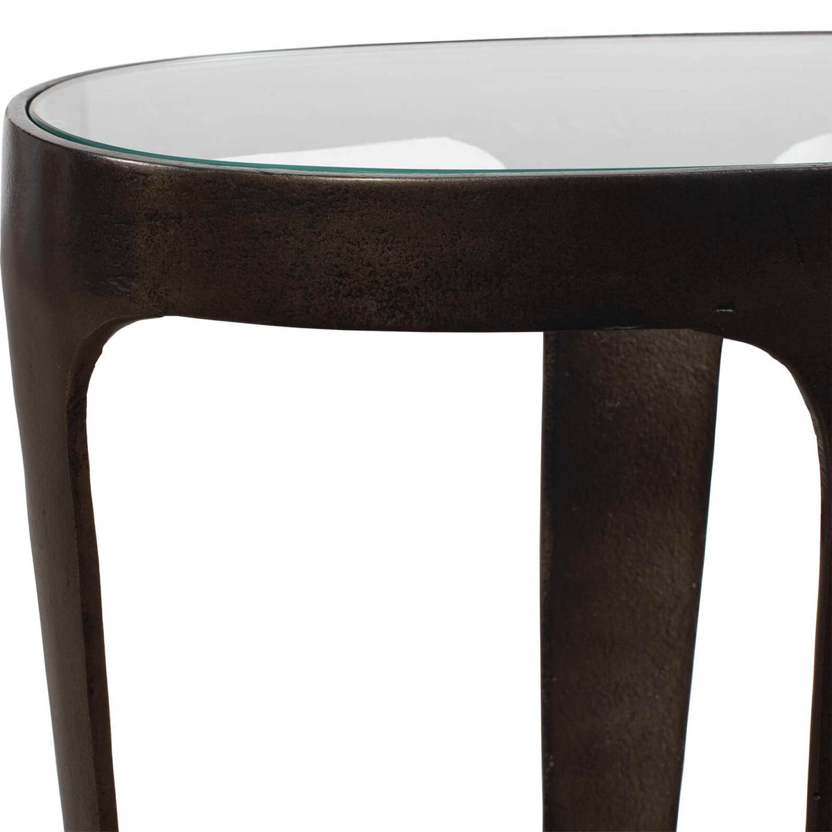 Uttermost Living Coronado Side Table in Dark Bronze House of Isabella UK