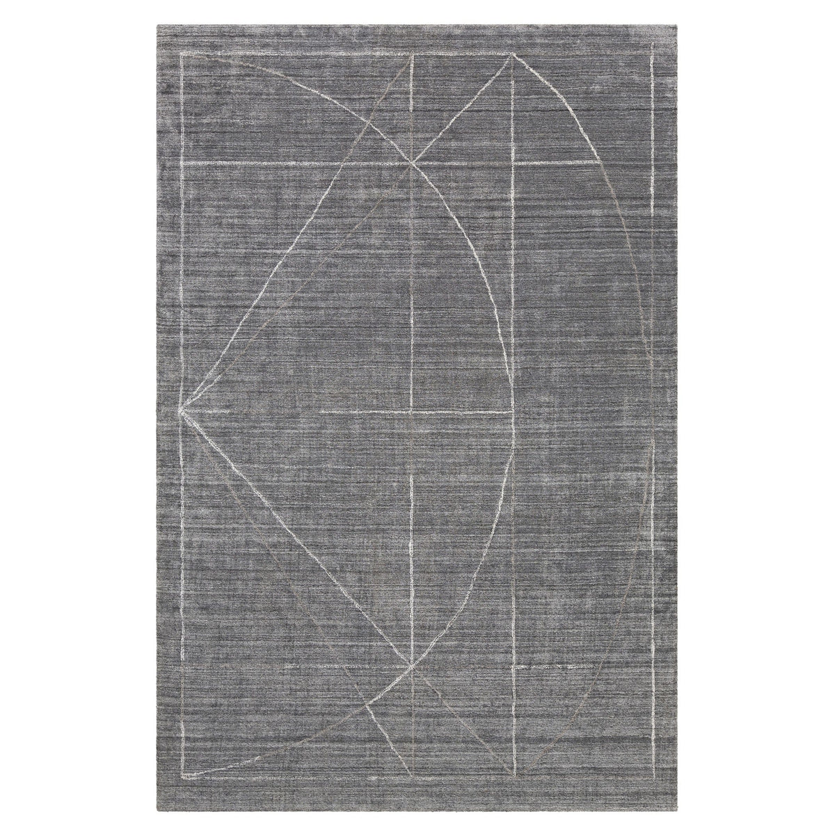 Uttermost Living Costilla Modern Gray 6 X 9 Rug House of Isabella UK