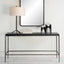 Uttermost Living Crescendo Black Concrete Console Table House of Isabella UK