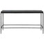 Uttermost Living Crescendo Black Concrete Console Table House of Isabella UK