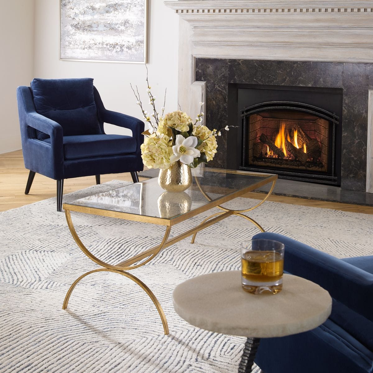 Uttermost Living Crescent Coffee Table House of Isabella UK