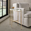 Uttermost Living Crystal Clear Accent Table House of Isabella UK