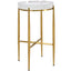 Uttermost Living Crystal Clear Round Accent Table House of Isabella UK