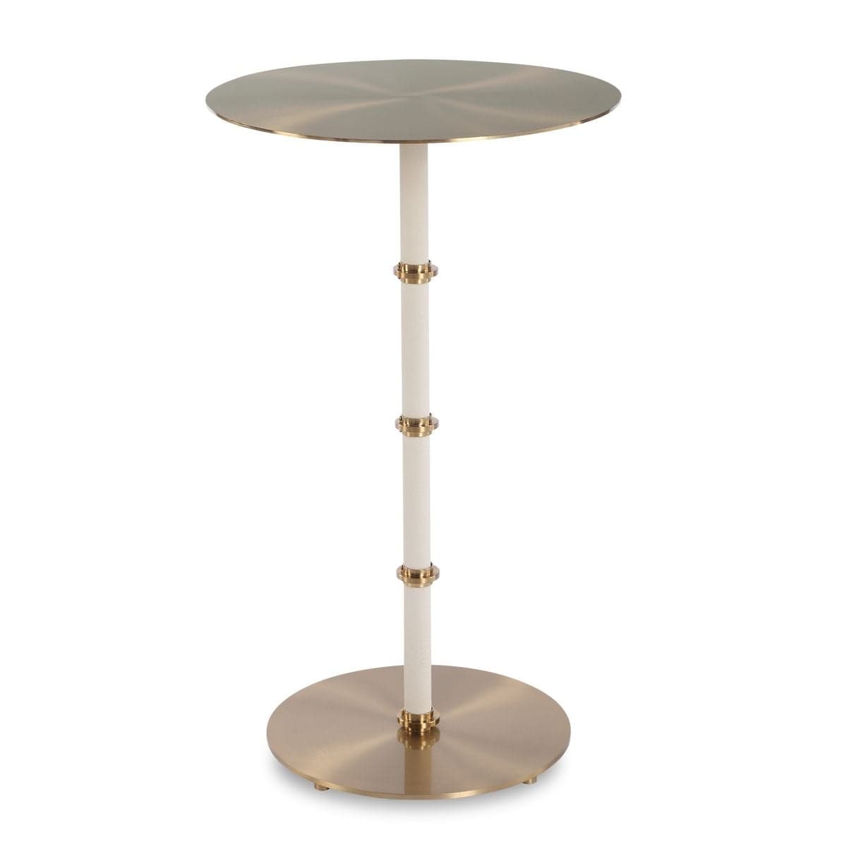 Uttermost Living Cyprus Brass Accent Table House of Isabella UK