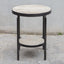 Uttermost Living Dauntless Travertine Side Table House of Isabella UK