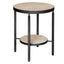 Uttermost Living Dauntless Travertine Side Table House of Isabella UK