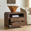 Uttermost Living Decatur Dark Walnut Side Table House of Isabella UK