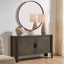 Uttermost Living Drury 2 Door Storage Cabinet in Dark Grey House of Isabella UK