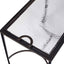 Uttermost Living Eisen Textured Glass Side Table House of Isabella UK