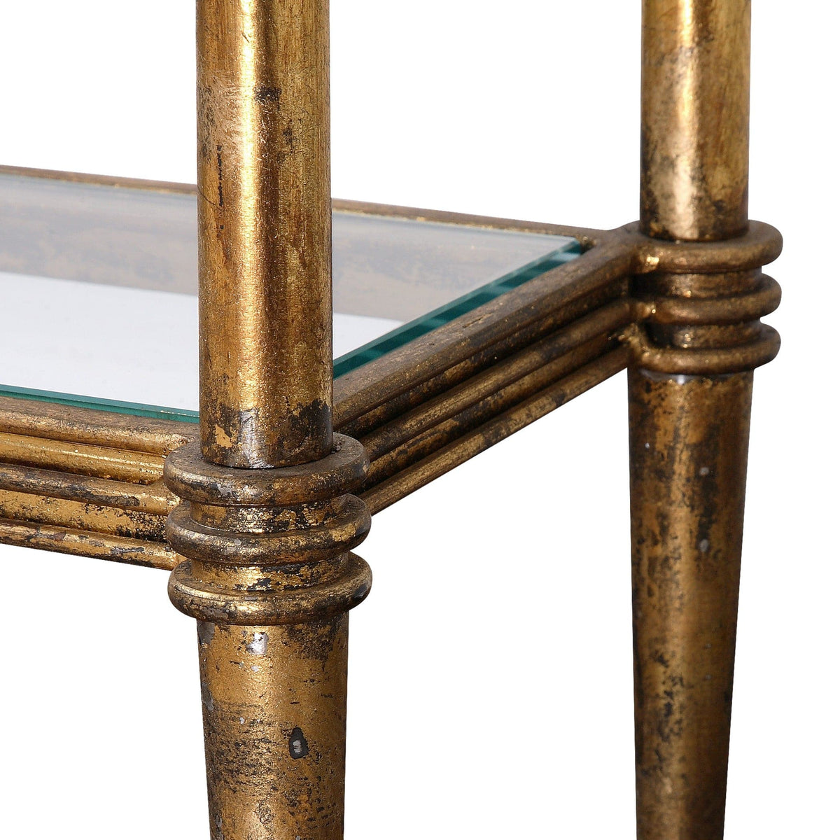 Uttermost Living Elenio Glass Console Table House of Isabella UK