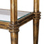 Uttermost Living Elenio Glass Console Table House of Isabella UK