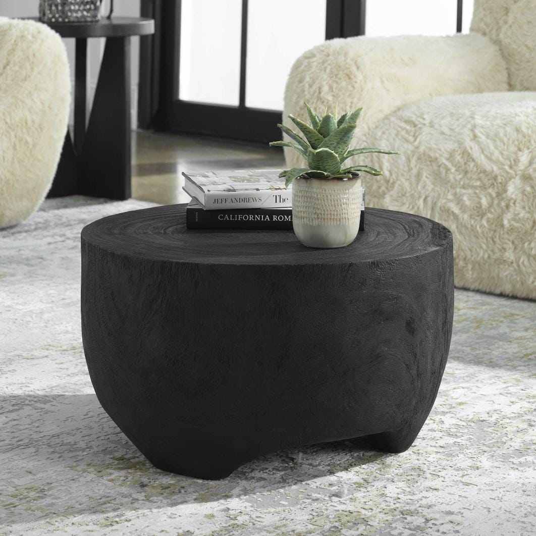 Uttermost Living Elevate Black Coffee Table House of Isabella UK