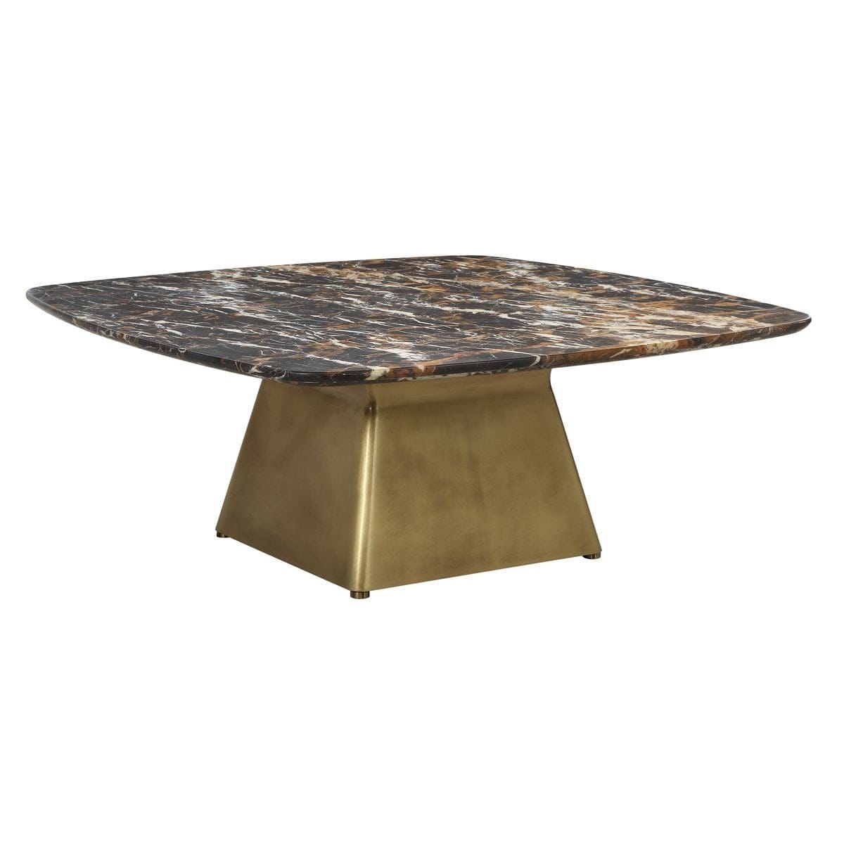 Uttermost Living Equilateral Coffee Table in Michelangelo and Brass House of Isabella UK