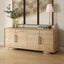 Uttermost Living Evanston 4 Door Cabinet in Natural Oak House of Isabella UK