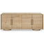 Uttermost Living Evanston 4 Door Cabinet in Natural Oak House of Isabella UK