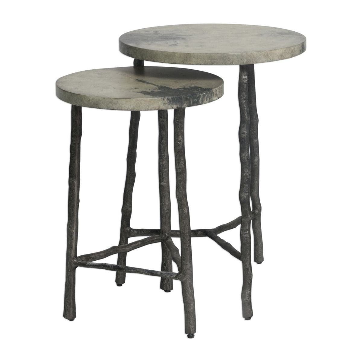 Uttermost Living Evie Accent Tables Set of 2 House of Isabella UK