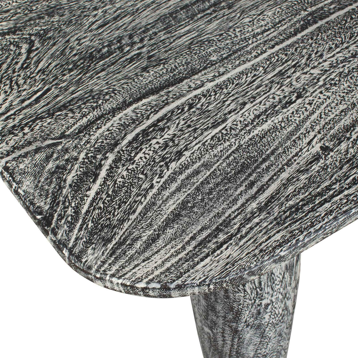 Uttermost Living Fade To Black Wood Bench House of Isabella UK