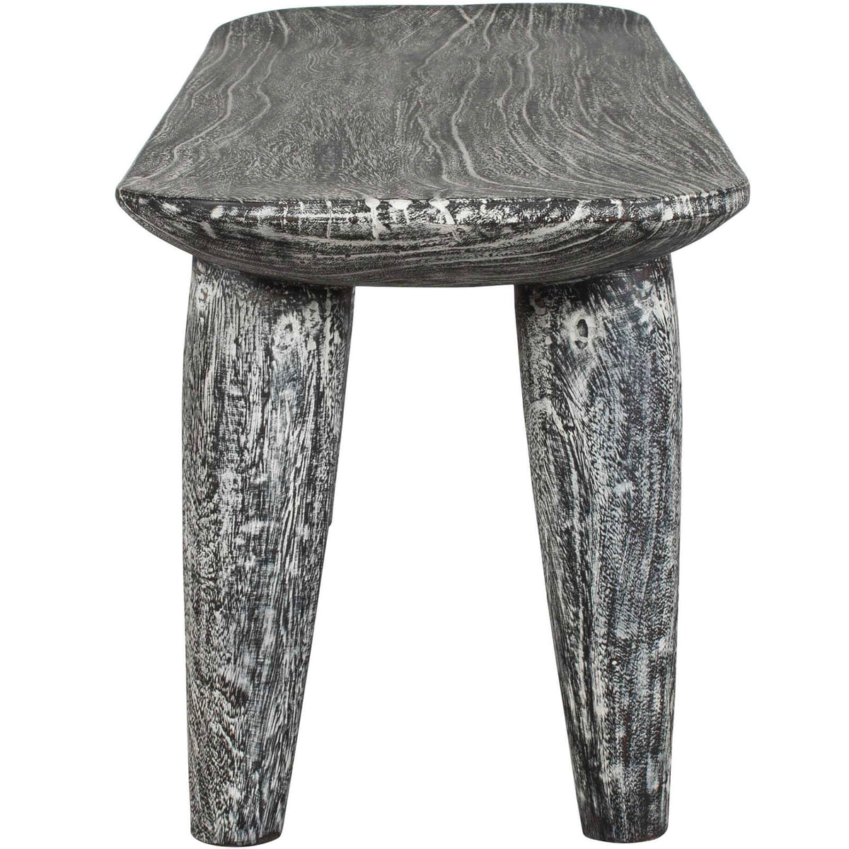 Uttermost Living Fade To Black Wood Bench House of Isabella UK