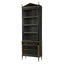 Uttermost Living Faux Bois Cabinet - Black/Gold House of Isabella UK