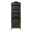 Uttermost Living Faux Bois Cabinet - Black/Gold House of Isabella UK