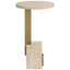 Uttermost Living Feranno Accent Table in Travertine House of Isabella UK