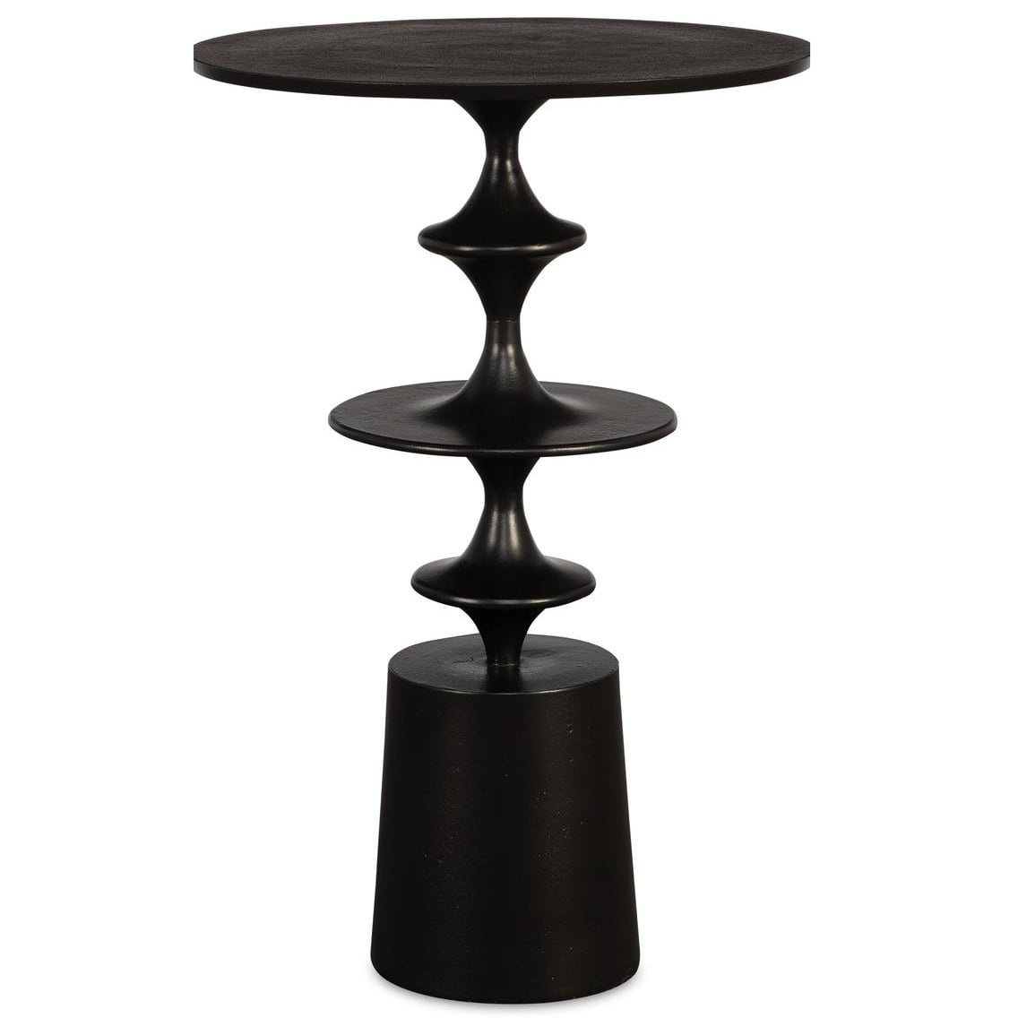 Uttermost Living Flight Accent Table in Black House of Isabella UK