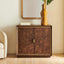 Uttermost Living Flores Burl Wood 2 Door Cabinet House of Isabella UK